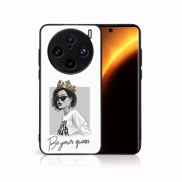 PROTEMIO MY ART Védőburkolat a Vivo X100 számára Pro 5G QUEEN (139)