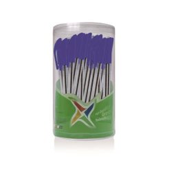 FLEXOFFICE Golyóstoll, 0,20 mm, kupakos, FLEXOFFICE "FO-049", kék