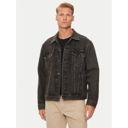 Levi's® Farmer kabát Trucker 72334-0584 Fekete Regular Fit