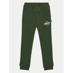 Jack&Jones Junior Melegítő alsó Logo 12258851 Zöld Slim Fit