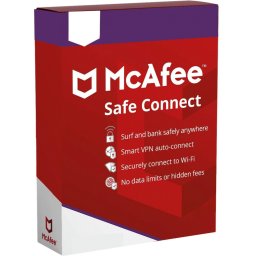 McAfee Safe Connect VPN (5 eszköz / 1 év) (EU) (Elektronikus licenc)