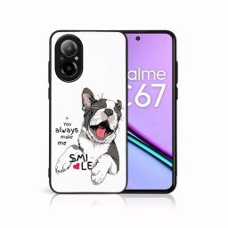 PROTEMIO MY ART Védőburkolat a Realme-hoz C67 SMILE (189)