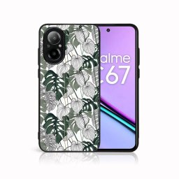 PROTEMIO MY ART Védőburkolat a Realme-hoz C67 LEAF (175)