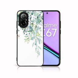 PROTEMIO MY ART Védőburkolat a Realme-hoz C67 GREENERY (155)