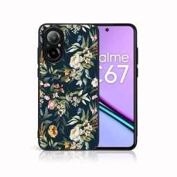PROTEMIO MY ART Védőburkolat a Realme-hoz C67 FLORAL (158)