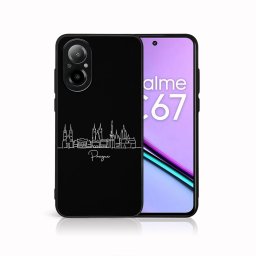 PROTEMIO MY ART Védőburkolat a Realme-hoz C67 PRAGUE (203)