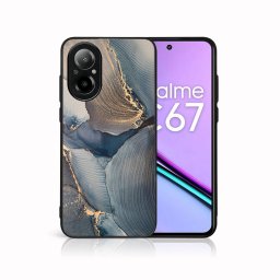 PROTEMIO MY ART Védőburkolat a Realme-hoz C67 SPARKLE (147)