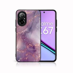 PROTEMIO MY ART Védőburkolat a Realme-hoz C67 PURPLE (148)