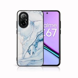 PROTEMIO MY ART Védőburkolat a Realme-hoz C67 LIGHT BLUE (149)