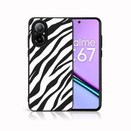 PROTEMIO MY ART Védőburkolat a Realme C67 ZEBRA (237) számára