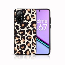 PROTEMIO MY ART Védőburkolat a Realme C67 LEOPARD PRINT (238) számára