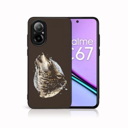 PROTEMIO MY ART Védőburkolat a Realme-hoz C67 HOWL (244)