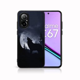 PROTEMIO MY ART Védőburkolat a Realme C67 WOLF (247) számára