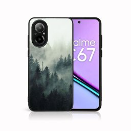 PROTEMIO MY ART Védőburkolat a Realme-hoz C67 FOREST (248)