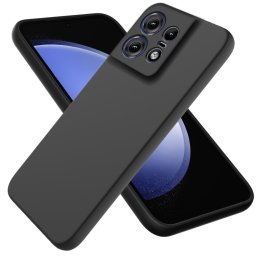 RUBBER Védőburkolat Motorola Edge 50 Pro fekete