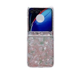 PEARL Védőburkolat a Motorola-hez Razr 50 PINK-GREEN