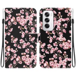ART Pénztárcahuzat Oppo Reno12-hez 5G PLUM BLOSSOM