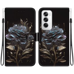 ART Pénztárcahuzat Oppo Reno12 5G-hez BLACK ROSE