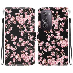 ART Tárcahuzat a Oppo Reno12-hez Pro 5G PLUM BLOSSOM