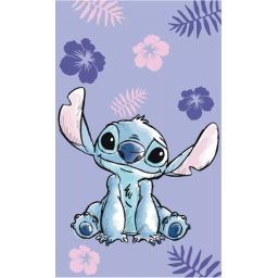 Lilo és Stitch, a csillagkutya kéztörlő, arctörlő, törölköző 30x50 cm Nr 01