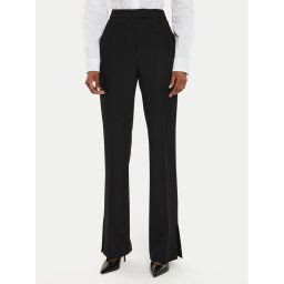 Boss Szövet nadrág Tubeka4 50518874 Fekete Slim Fit