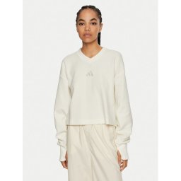 adidas Pulóver ALL SZN IY6828 Fehér Loose Fit