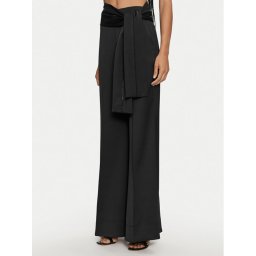 ACCESS FASHION Szövet nadrág 44-5104-202 Fekete Flare Fit