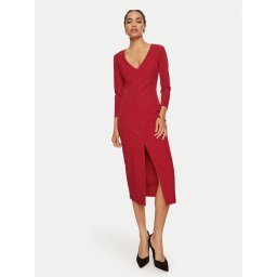 ACCESS FASHION Koktélruha 44-3329-468 Piros Slim Fit