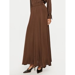ViCOLO Maxi szoknya TS0191 Barna Regular Fit