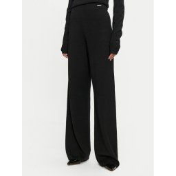 Calvin Klein Kötött nadrág K20K207680 Fekete Straight Fit