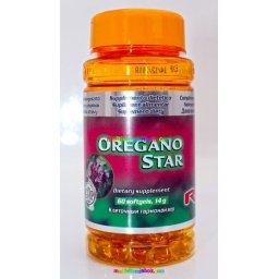 Oregano Star 120 db lágyzselatin kapszula, epe, vénák, máj, emésztés, légutak - StarLife