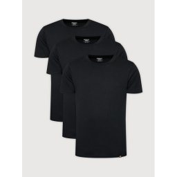 Dickies 3 db póló Tsht Pk DK621091BLK Fekete Regular Fit