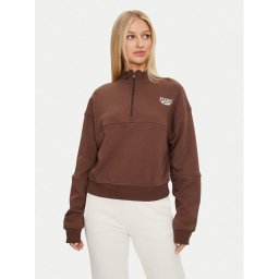Reebok Pulóver Coverup 10007628 Barna Regular Fit