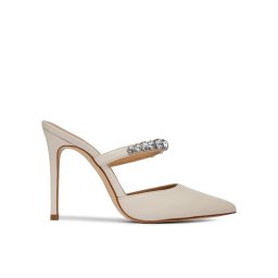 MICHAEL Michael Kors Papucs Jessa Mule Pump 40S3JSHP1L Ekru