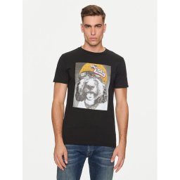 Replay Póló M6951 .000.2660 Fekete Regular Fit