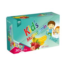 Ocso Kids Multivitamin eper-banán ízű granulátum 30x