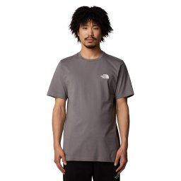 The North Face Póló Simple Dome NF0A87NG Szürke Regular Fit