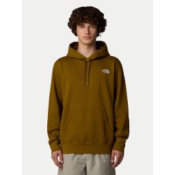 The North Face Pulóver Essential NF0A89ES Zöld Relaxed Fit
