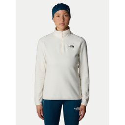 The North Face Polár kabát Glacier NF0A855M Ekru Regular Fit