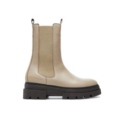Tommy Hilfiger Bokacsizma Monochromatic Chelsea Boot FW0FW06730 Bézs