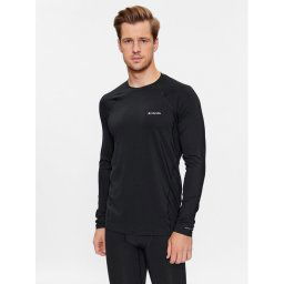 Columbia Termoaktív felső Midweight Stretch Long Sleeve Top Fekete Regular Fit