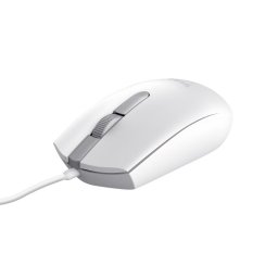 TRUST egér TM-101, optikai, ECO, USB, fehér