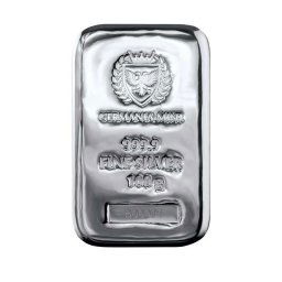 Germania Mint - 100g - ezüst befektetési rúd