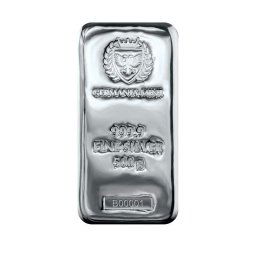 Germania Mint - 500g - ezüst befektetési rúd