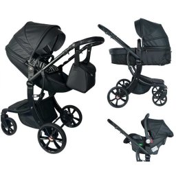 Mama Kiddies(R) New York 3az1-ben multifunkciós babakocsi kiegészítőkkel fekete színben + ajándék