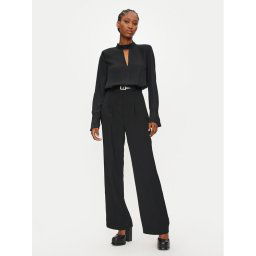 ViCOLO Kezeslábas TS0064 A Fekete Slim Fit