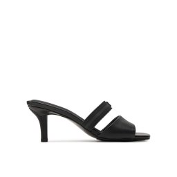 Tommy Hilfiger Papucs Sporty Leather Mule FW0FW07640 Fekete