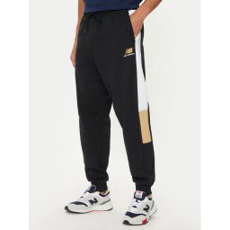 New Balance Melegítő alsó MP43522BK Fekete Relaxed Fit