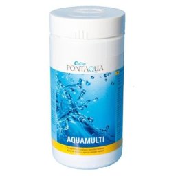 Pontaqua Aquamulti 1kg (klór, algaölő, pelyhesítő) AMU 010
