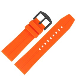 VOSTOK EUROPE SZILIKON SZÍJ, NARANCS (22mm)